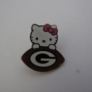 Sanrio Jewelry - Sanrio Hello kitty Green Bay Packers Pin Sanrio Jewelry - Sanrio Hello kitty Green Bay Packers Pin